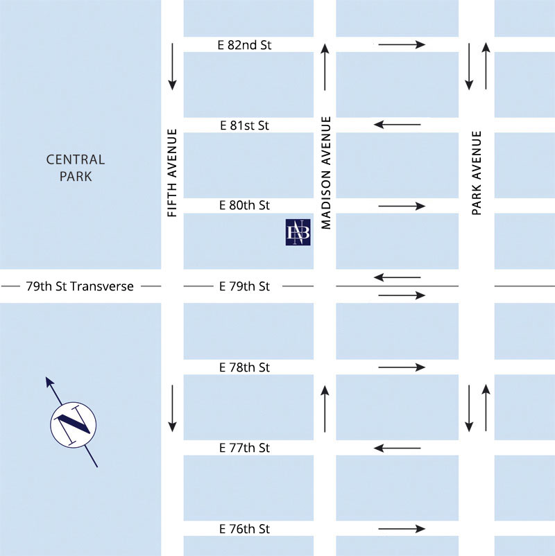 Nicholas Brawer Location Map